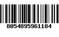 Código de Barras 8054895961184