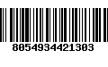 Código de Barras 8054934421303