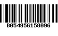 Código de Barras 8054956158096