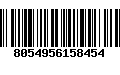 Código de Barras 8054956158454