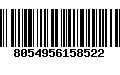 Código de Barras 8054956158522