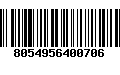 Código de Barras 8054956400706