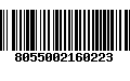 Código de Barras 8055002160223