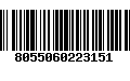 Código de Barras 8055060223151