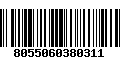 Código de Barras 8055060380311