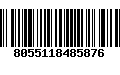Código de Barras 8055118485876