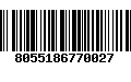 Código de Barras 8055186770027