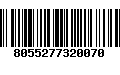 Código de Barras 8055277320070