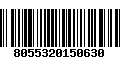 Código de Barras 8055320150630