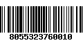 Código de Barras 8055323760010