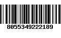 Código de Barras 8055349222189