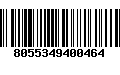 Código de Barras 8055349400464