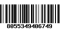 Código de Barras 8055349406749