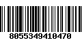 Código de Barras 8055349410470