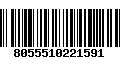 Código de Barras 8055510221591