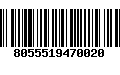 Código de Barras 8055519470020