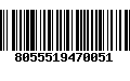 Código de Barras 8055519470051