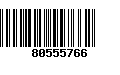 Código de Barras 80555766