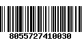 Código de Barras 8055727410030