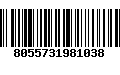 Código de Barras 8055731981038