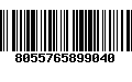 Código de Barras 8055765899040