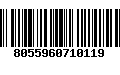 Código de Barras 8055960710119