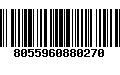 Código de Barras 8055960880270
