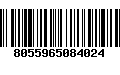 Código de Barras 8055965084024