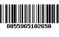 Código de Barras 8055965102650