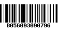 Código de Barras 8056093090796