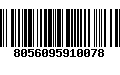 Código de Barras 8056095910078