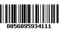 Código de Barras 8056095934111