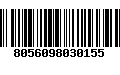 Código de Barras 8056098030155