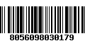 Código de Barras 8056098030179