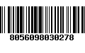 Código de Barras 8056098030278