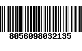 Código de Barras 8056098032135