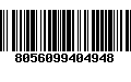 Código de Barras 8056099404948