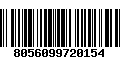 Código de Barras 8056099720154