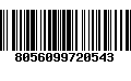 Código de Barras 8056099720543
