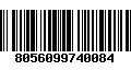 Código de Barras 8056099740084