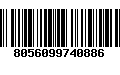 Código de Barras 8056099740886