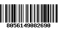 Código de Barras 8056149082690