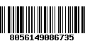 Código de Barras 8056149086735