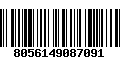 Código de Barras 8056149087091