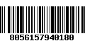 Código de Barras 8056157940180