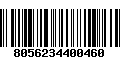 Código de Barras 8056234400460