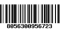 Código de Barras 8056300956723
