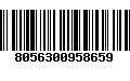 Código de Barras 8056300958659