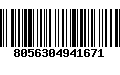 Código de Barras 8056304941671