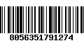 Código de Barras 8056351791274